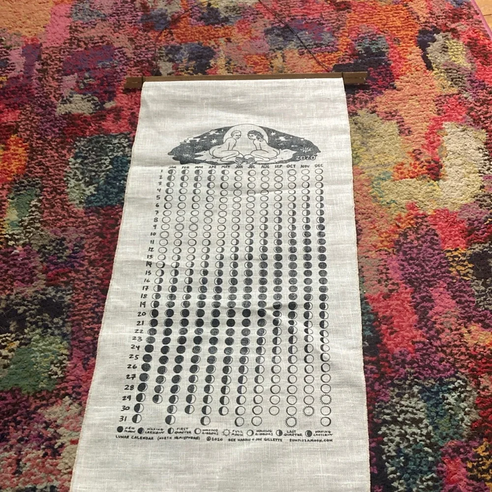 2020 Hanging Lunar Calendar